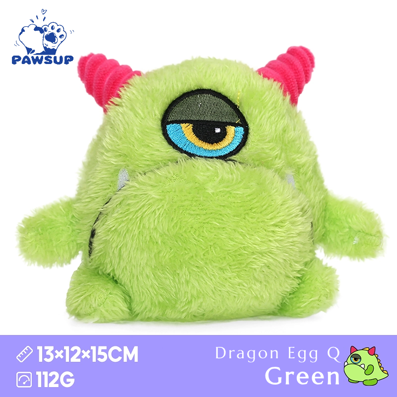 Dragon Egg Q - Green | Dog Toys with Spiky Dog Balls