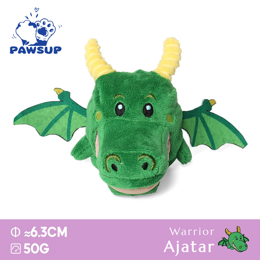 Extreme Dino | Warrior Ajatar | Dinosaurs Series | Squeaky Dog Chew Toy
