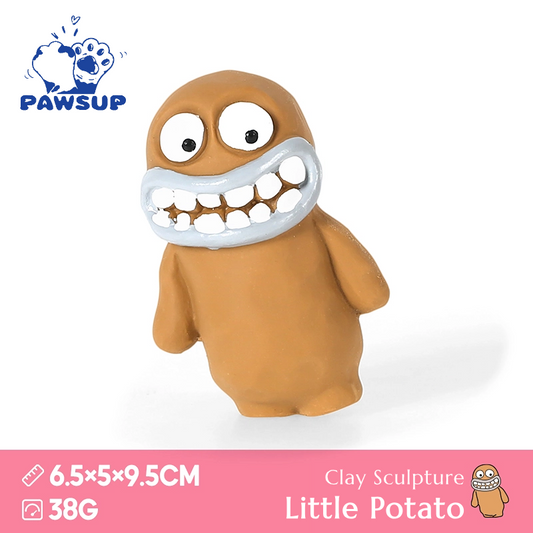 Alien Family | Clay Sculpture Little Patato | Dog Toy