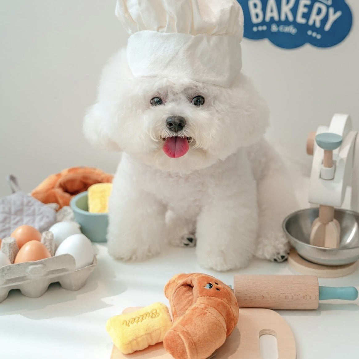 Bakery Cafe Dog Toy Collection