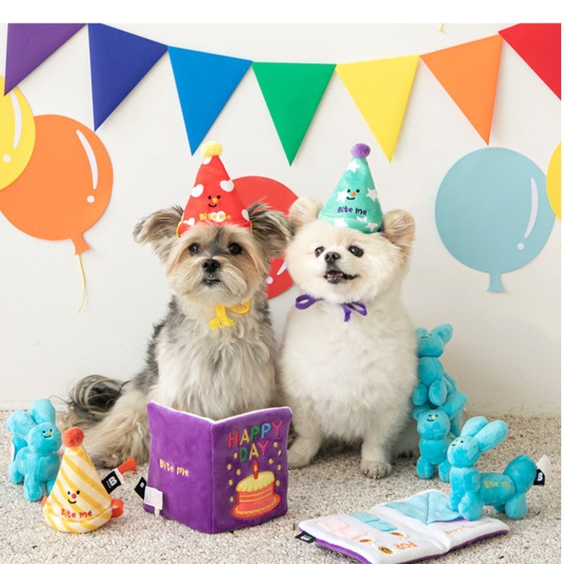 Birthday Party Dog Toy Collection
