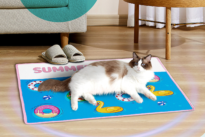 Summer Time Cooling Mat - Swimming Pool
