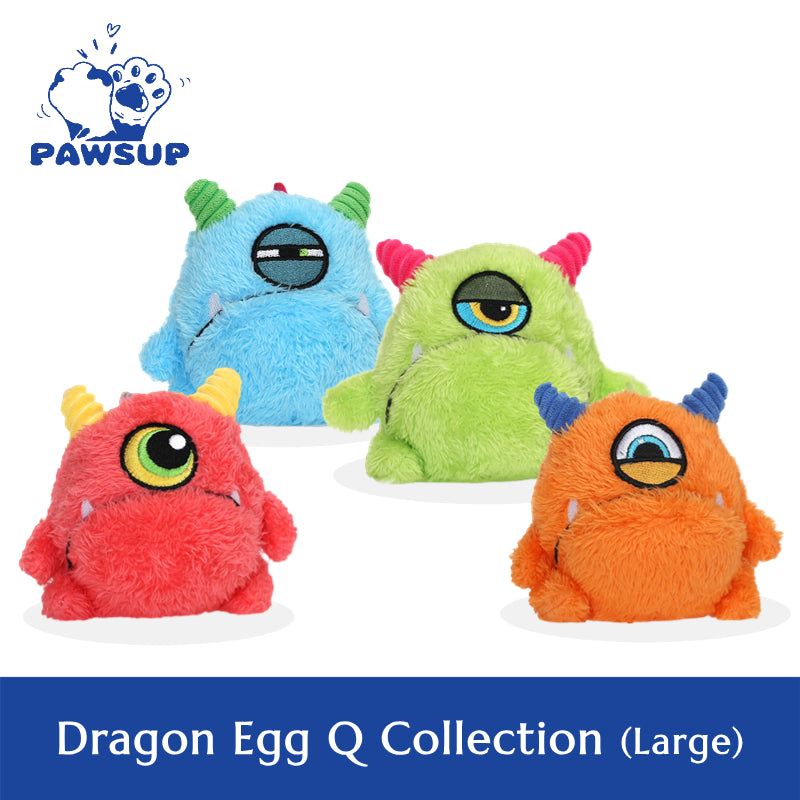 Dragon Egg Q Dog Toy Collection (Large)