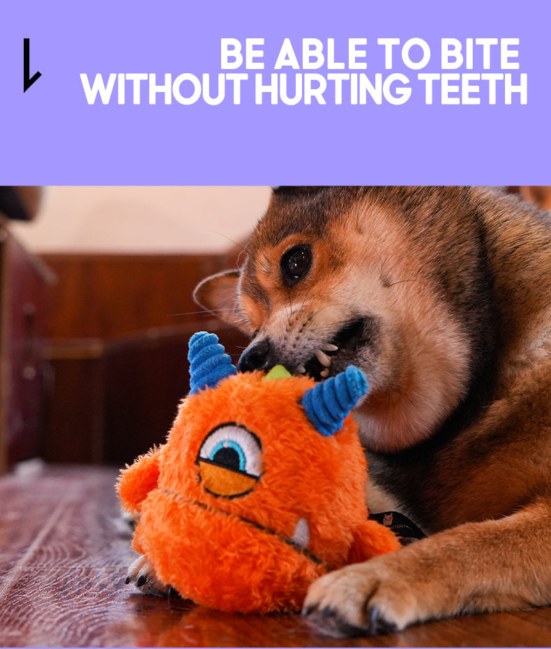 Dragon Egg Q - Green | Dog Toys with Spiky Dog Balls