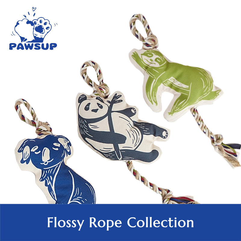 Flossy Rope Dog Toy Collection