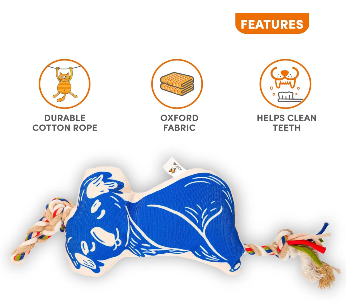 Teething Flossy Rope Dog Toy Collection