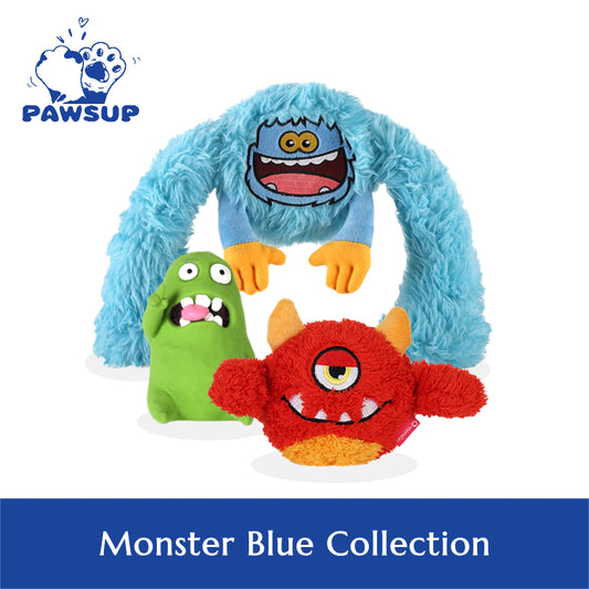 Monster Dog Toy Blue Collection