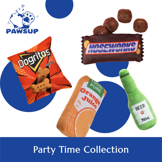 Party Time Dog Toy Collection