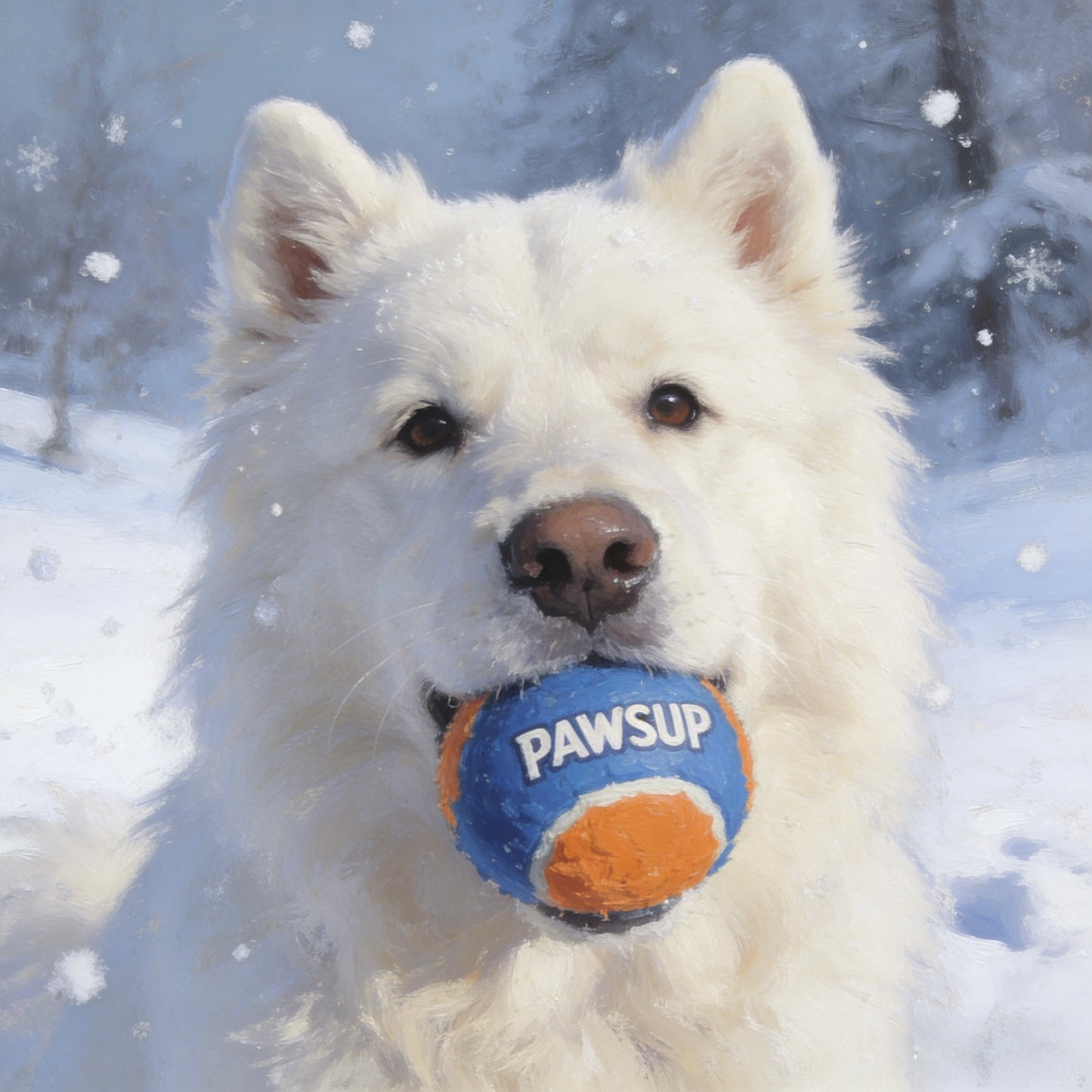 Pawsup | Tennis Ball with Squeaker