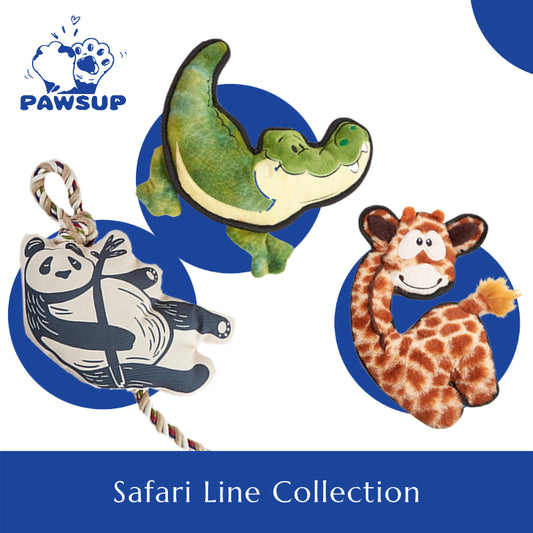 Safari Line Dog Toy Collection