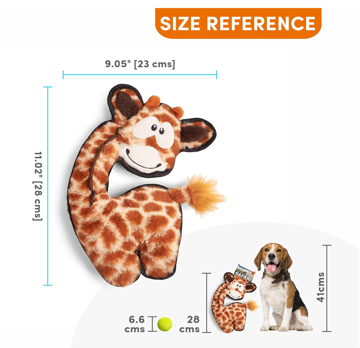 Safari Line Dog Toy Collection