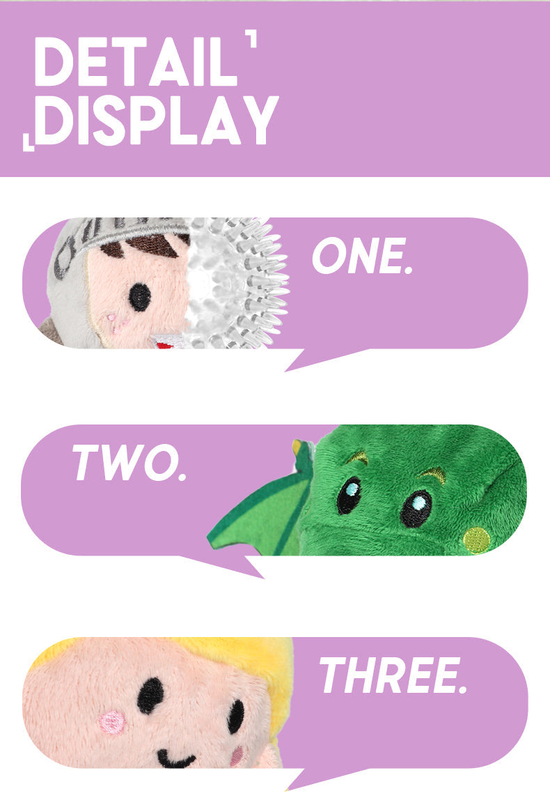 Extreme Dino | Warrior Ajatar | Dinosaurs Series | Squeaky Dog Chew Toy