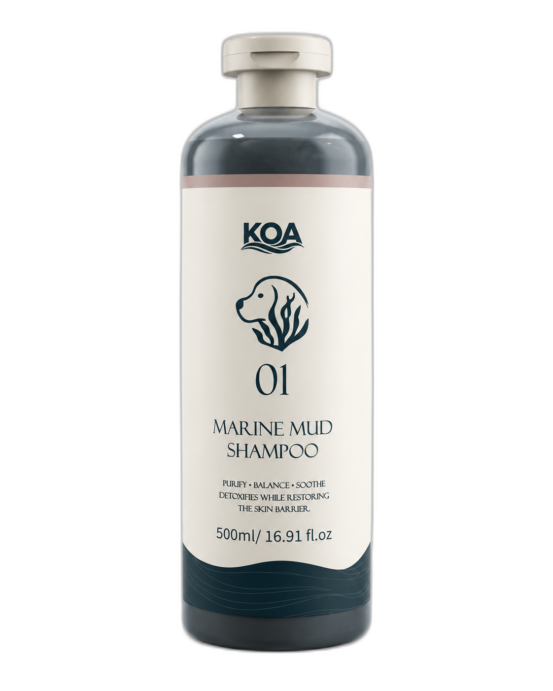 KOA Pet Wellness Set Marine Mud Shampoo & Silk Coat Conditioner 500ml