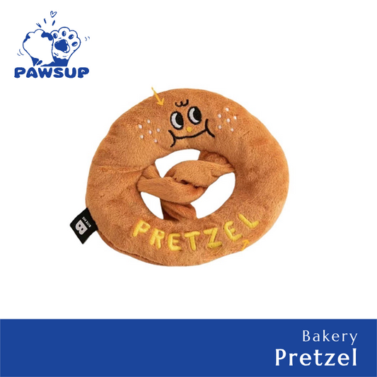 Pretzel | Bakery Cafe Dog Toy Collection