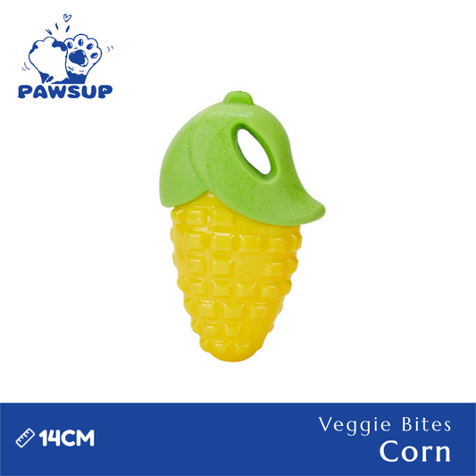 Corn | Veggie Bites Dog Toy Collection