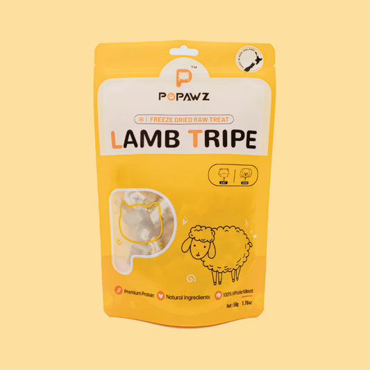 POPAWZ Freeze Dried Lamb Tripe 50g