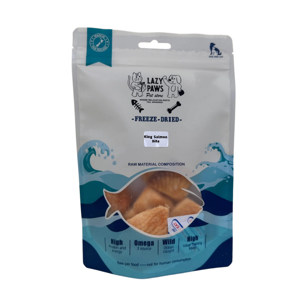 Lazy Paws Salmon Bites 50g