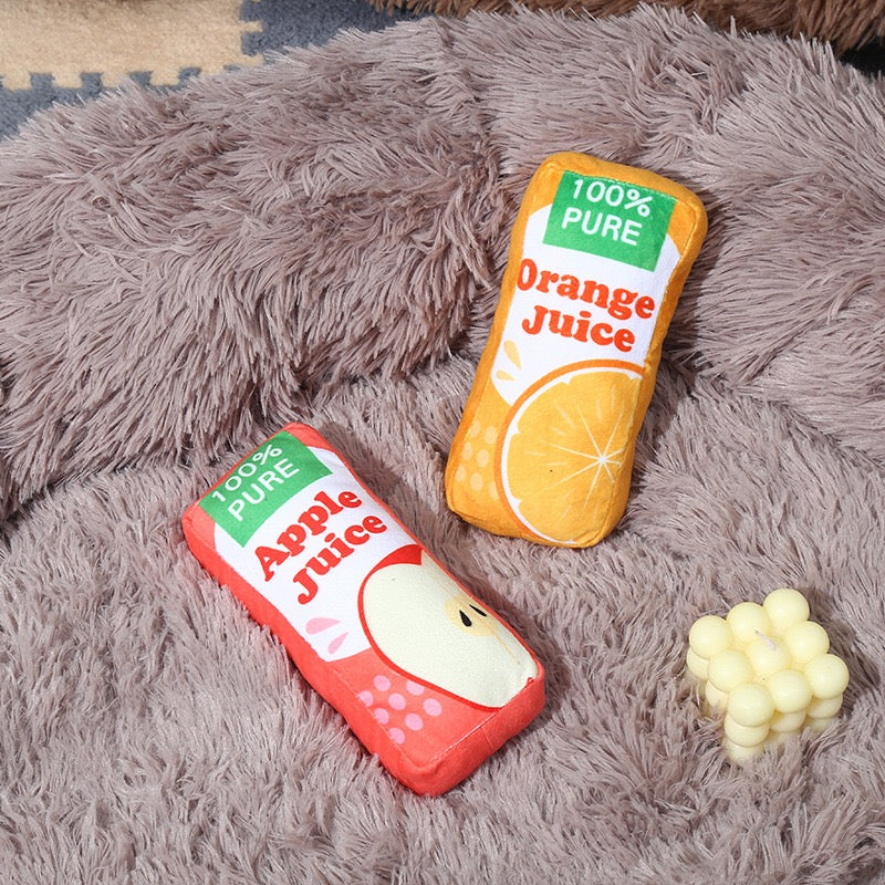 Orange Juice - Party Time Dog Toy Collection