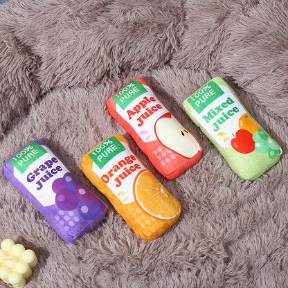Orange Juice - Party Time Dog Toy Collection