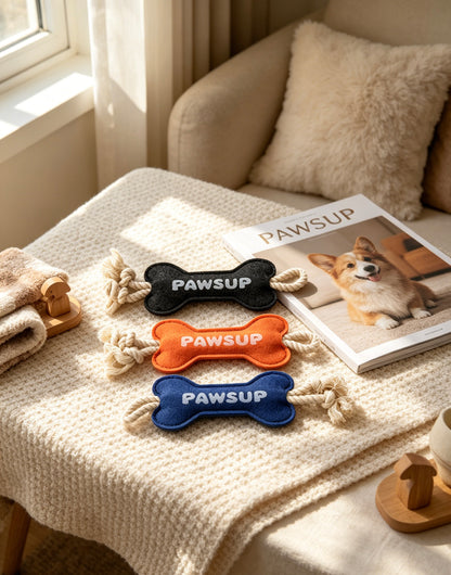 Pawsup | Signature Felt Rope Toy
