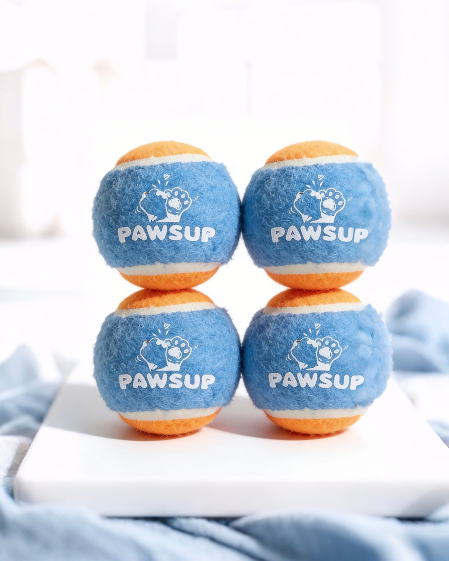 Pawsup | Tennis Ball with Squeaker