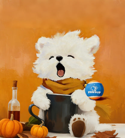 Pawsup | Tennis Ball with Squeaker