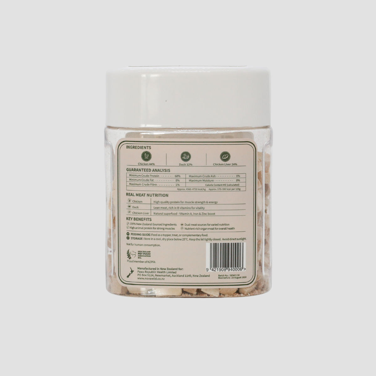 01 Farm Recipe | Chicken, Duck & Chicken Liver 125g