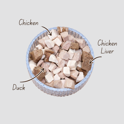 01 Farm Recipe | Chicken, Duck & Chicken Liver 125g
