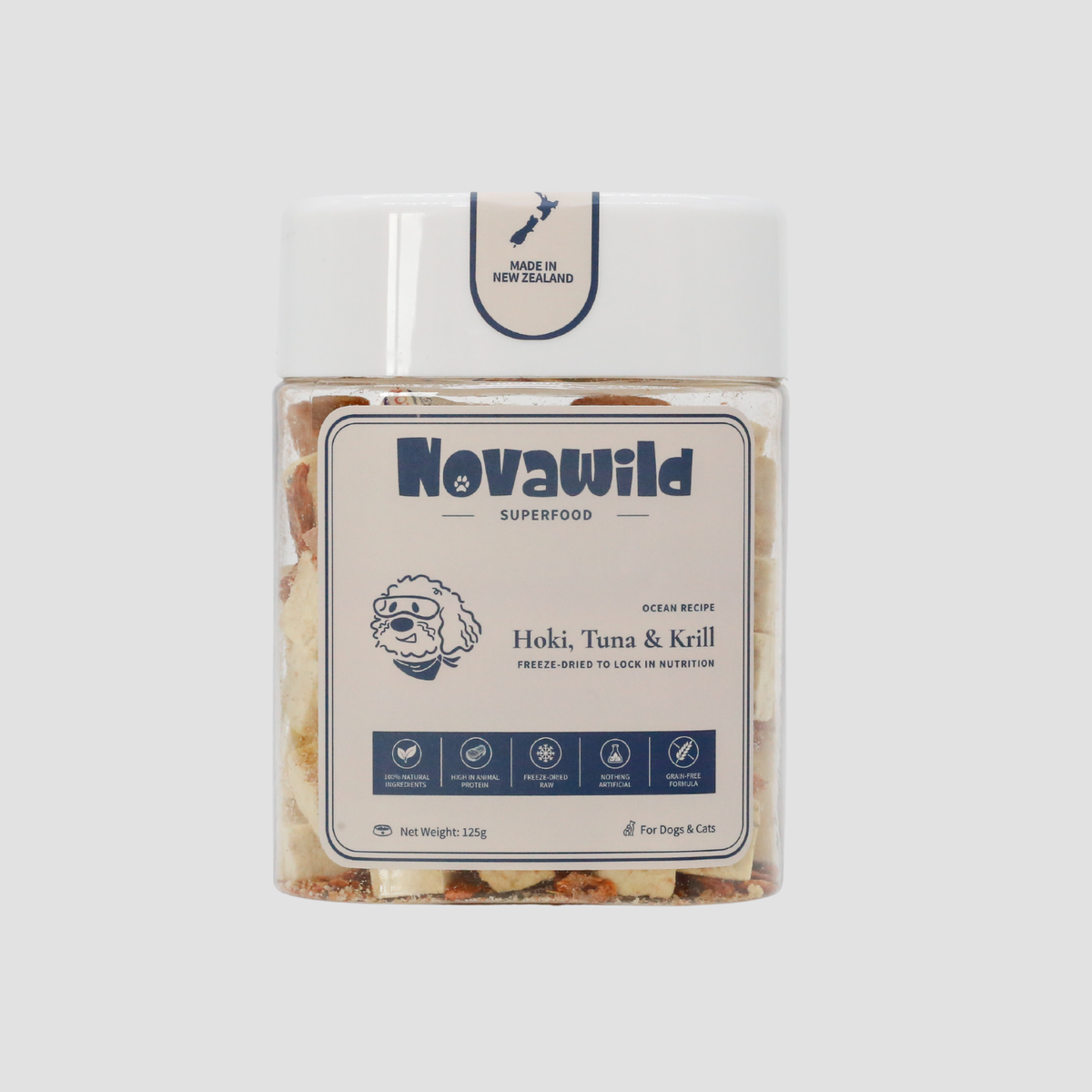 02 Ocean Recipe | Hoki, Tuna & Krill 125g