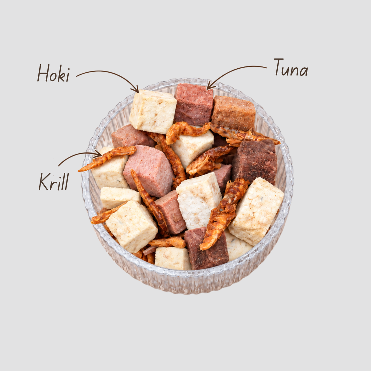 02 Ocean Recipe | Hoki, Tuna & Krill 125g