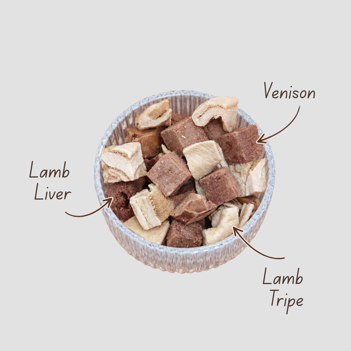 03 Pasture Recipe | Venison, Lamb Tripe & Lamb Liver 125g