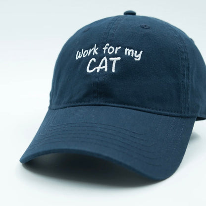 The Cat Person Cap One Size