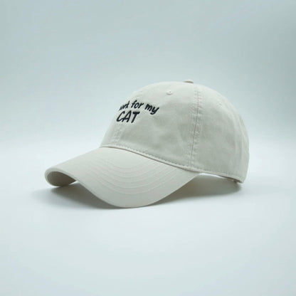 The Cat Person Cap One Size