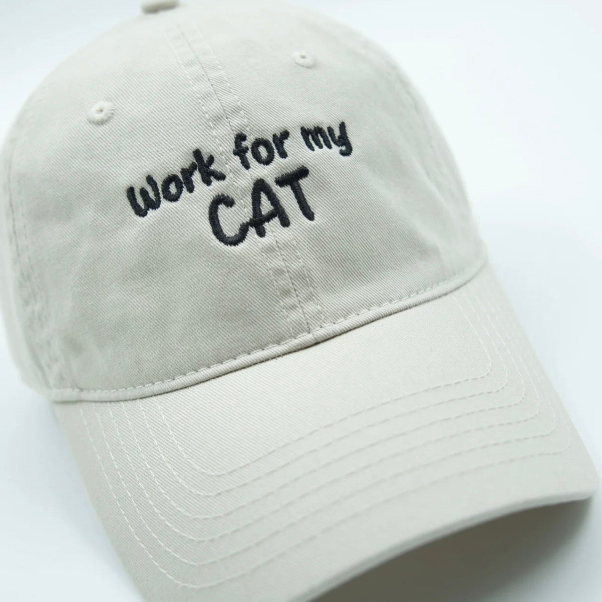 The Cat Person Cap One Size