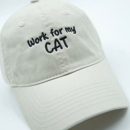 The Cat Person Cap One Size