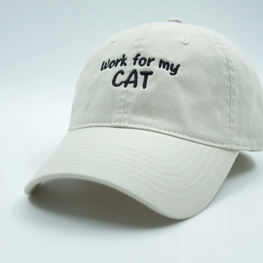 The Cat Person Cap One Size