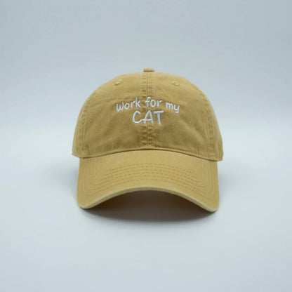 The Cat Person Cap One Size