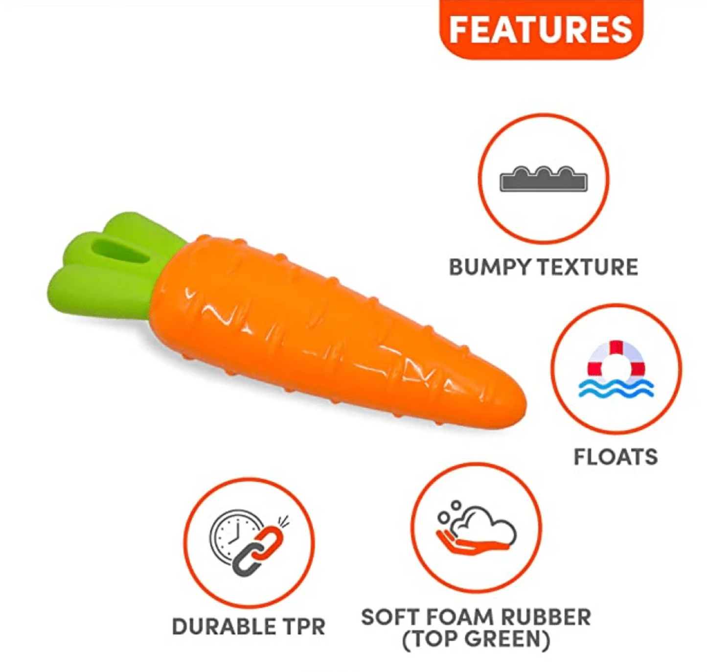 Veggie Bites Dog Toy Collection (Large)