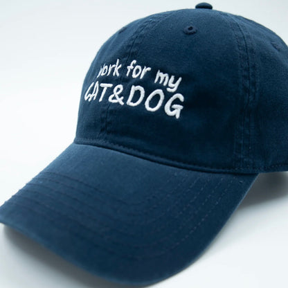 The Cat & Dog Person Cap One Size