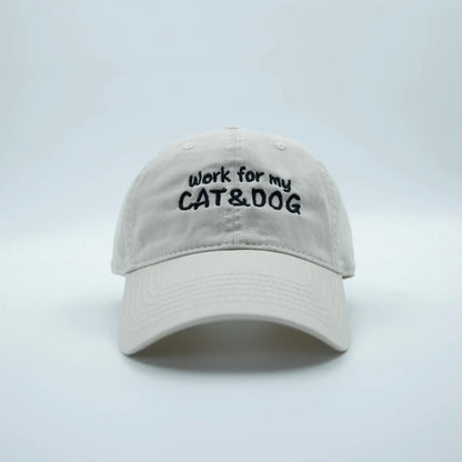 The Cat & Dog Person Cap One Size