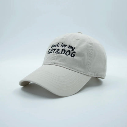 The Cat & Dog Person Cap One Size