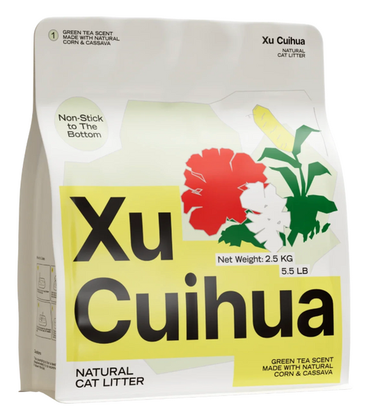 Xu Cuihua Cat Litter Green Tea Scent Natural 2.5kg