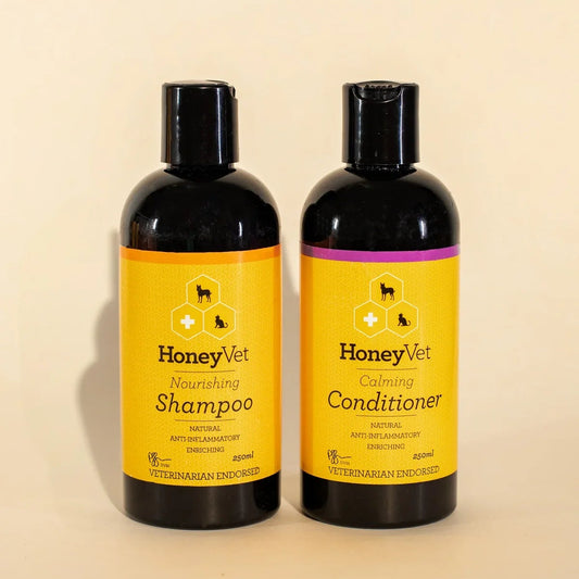 HoneyVet Coat Care Bundle 250ml