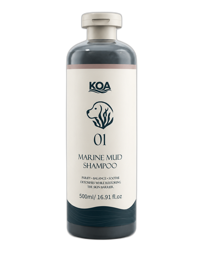 KOA Pet Wellness Set Marine Mud Shampoo & Silk Coat Conditioner 500ml
