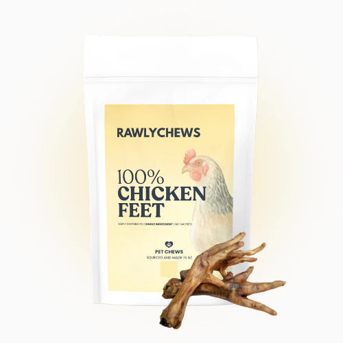 Rawly Chews Chicken Feet 10 pack