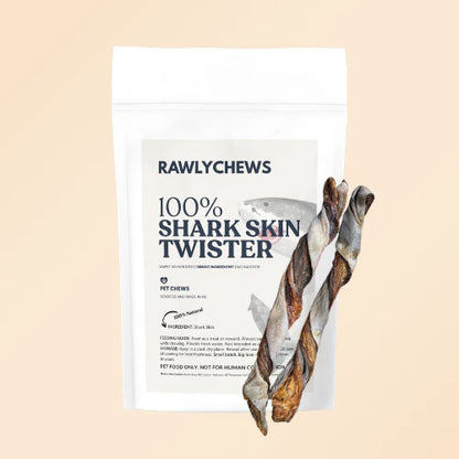 Rawly Chews Shark Skin Twister (ea)